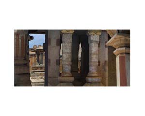 India Jain Temple Pillars