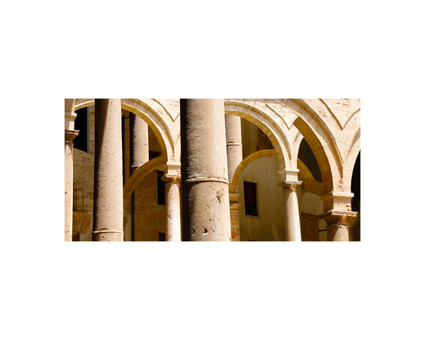 Palermo Cathedral Courtyard