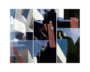 Gehry Binocular Triptych