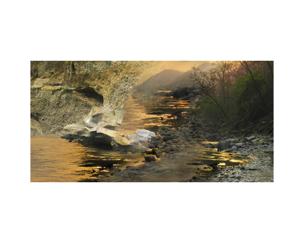 Nepal River Sunset 2