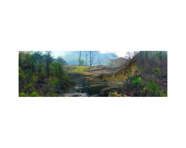 Nepal Burnt Hills