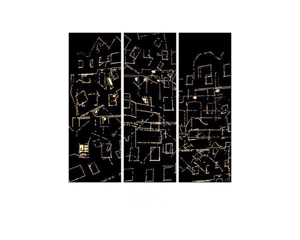 Alpine Lights Triptych