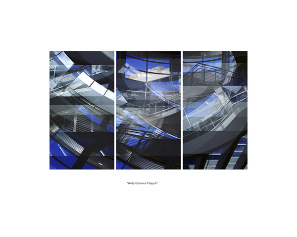 Getty Entrance Triptych