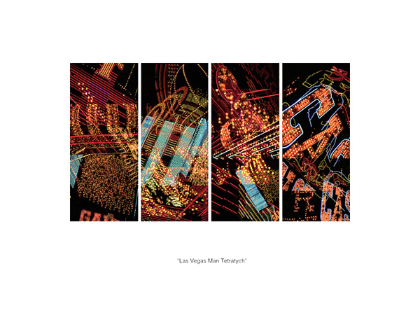 Las Vegas Man Tetratych 