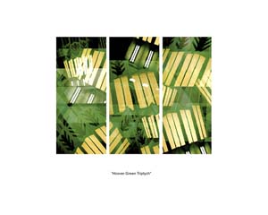 Hoover Green Triptych